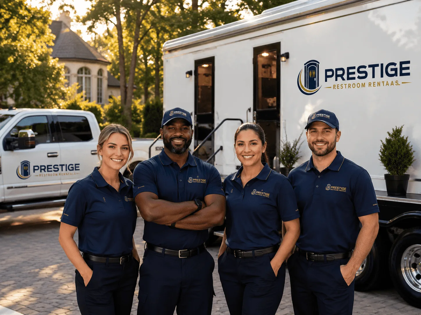 Trusted Luxury Portable Restrooms company in Gattman, MS